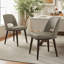 Chaise de salle à manger rembourrée Mason-783192102-783192100