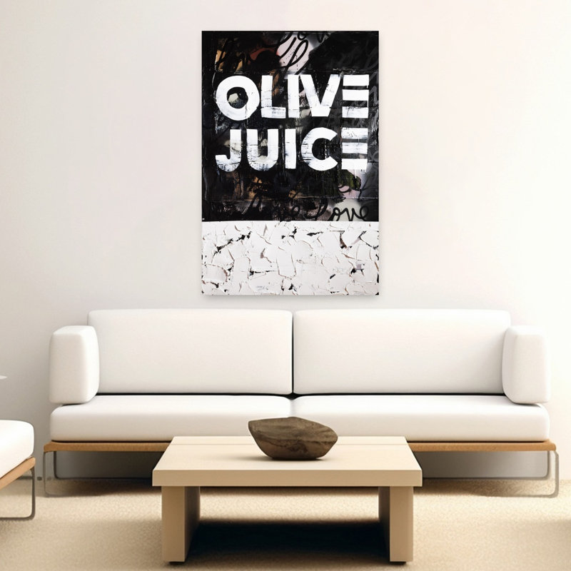 Olive Juice Street Art by Kent Youngstrom - Wrapped Canvas Print, 152.4 cm H x 101.6 cm W
