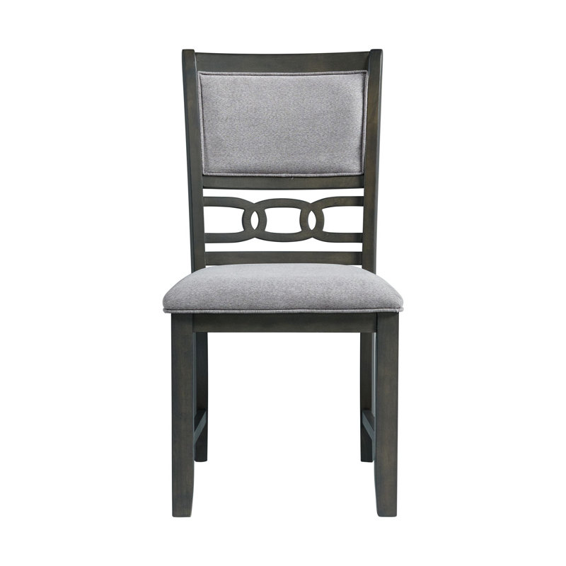 Chaise d'appoint Relyea en gris foncé