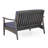 Wood Patio Conversation Set With Cushion-193123925-193123931
