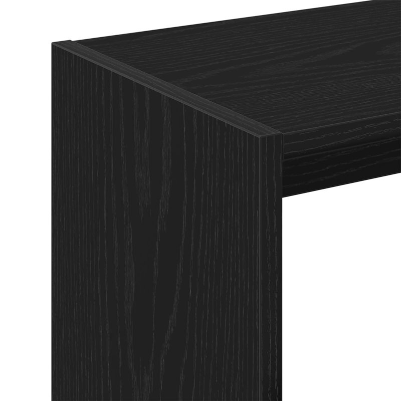 Goben Block End Table, Black Oak, Black Oak