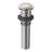 Moen Spring Loaded Push Button Bathroom Drain Assembly, Without Overflow-94431203