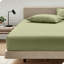 Ensemble de drap-housse en microfibre avec taie d'oreiller   -281352387-281352392