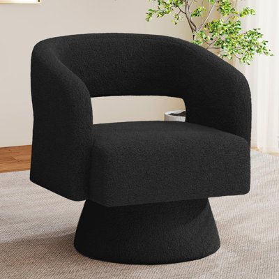 Fauteuil demi-tonneau pivotant Modern
