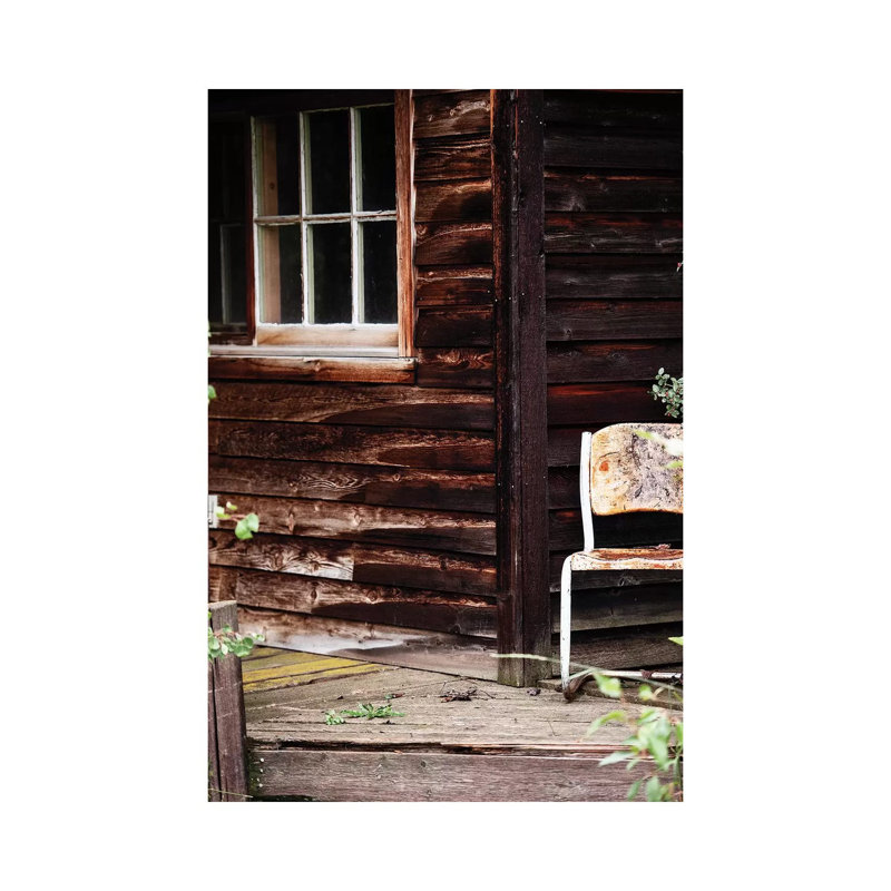 Farm House Porch - Wrapped Canvas Print, 66.04 cm H x 45.72 cm W x 1.91 cm D