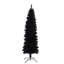 Arbre de Noël 6 pi avec sapin de Noël artificiel non éclairé avec branches réalistes, sapin de Noël avec 618 pointes, noir-107091507
