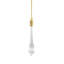 Liquidus 6.5'' Handmade Crystal Holiday Shaped Ornament
