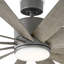 Windflower 12 - Blade LED Windmill Ceiling Fan with Wall Control and Light Kit Included-32650334-32650338