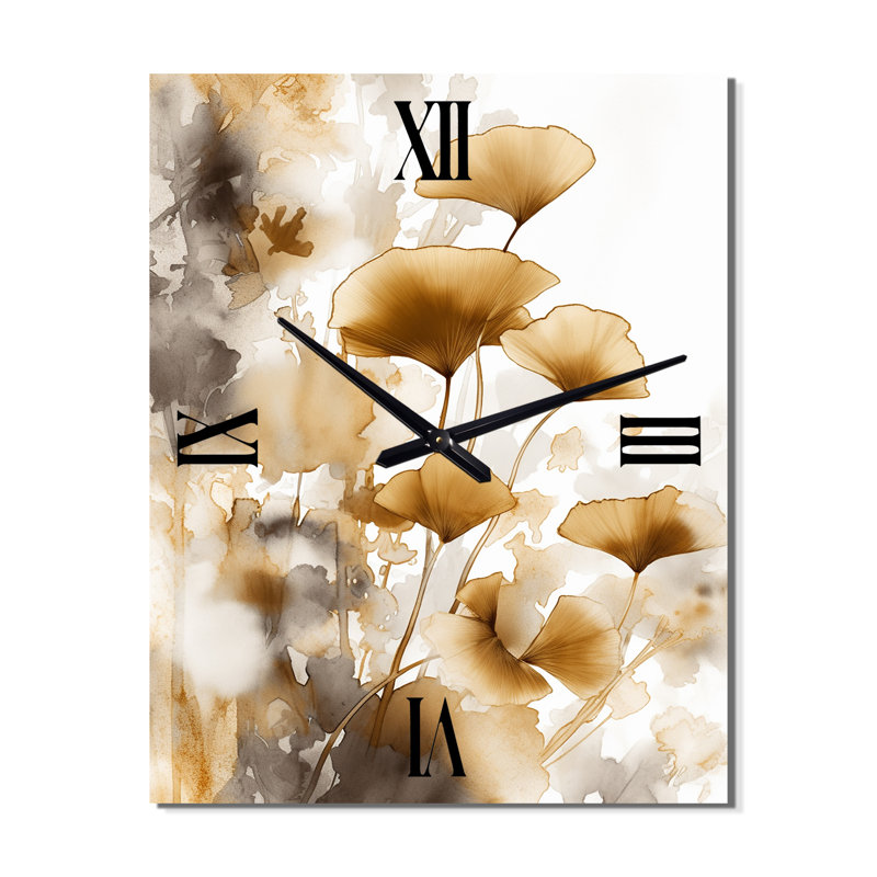 Très grande horloge murale Beige, Très grand