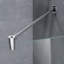 Julien 48'' W x 58'' H Frameless Tub Door with Clear Glass-1924090827