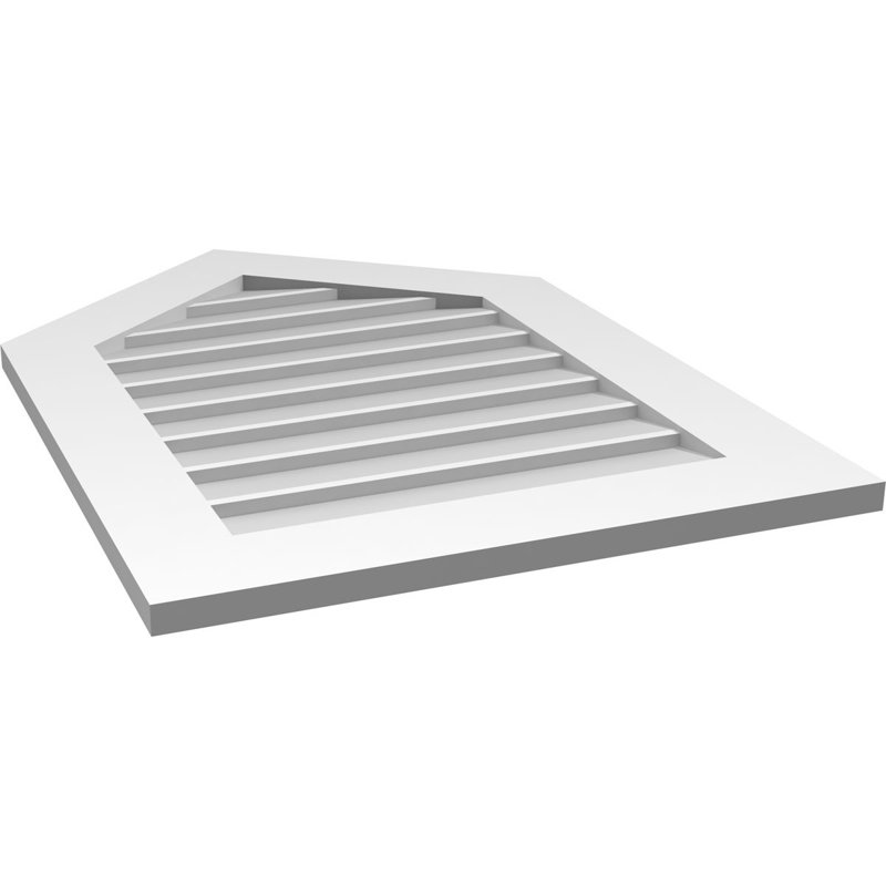 Ventilateur à pignon en uréthane non-fonctionnel Signature, H 34 po x l 24 po x P 1 po