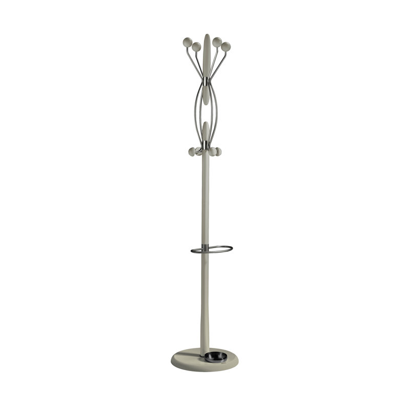 Belew Freestanding 8 - Hook Coat Rack, Mink