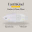 Earth Kind Feather & Down Eco Friendly Sustainable Medium Support Pillow