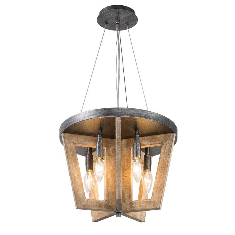 Turman 5 - Light Lantern Geometric Chandelier