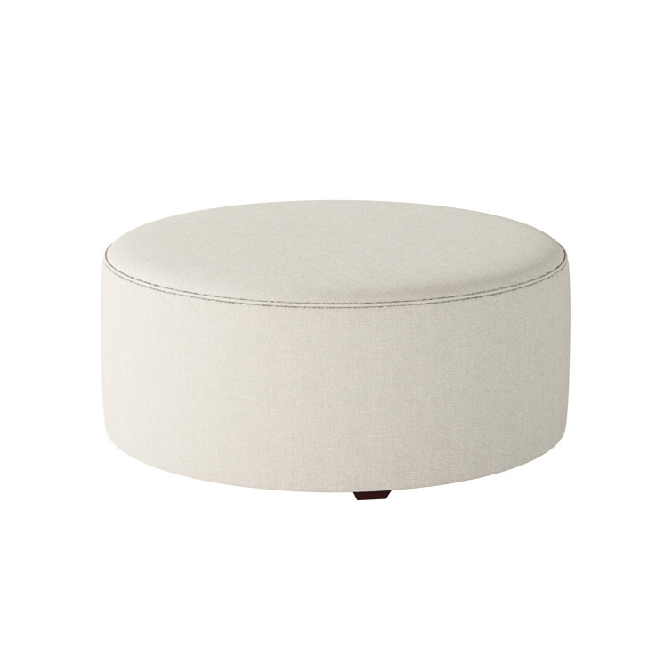 Weigand 39" Wide Round Abstract Cocktail Ottoman