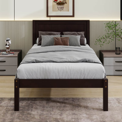 Platform Bed Frame With Headboard