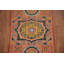 Tapis de couloir géométrique en laine 3x8