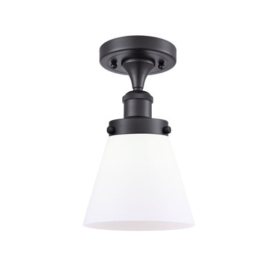 Plafonnier semi-encastré 1 lumière Wilmoth