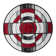 Adonia Geometric Red Area Rug