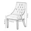 Paulus 4 Person Dining set - a Rectangular Extendable Dining Table with Metal Legs and a Set of 4 Quilted Ring Knocker Velvet Dining Chairs for Dining Room - Modern Dining Table Set-1680547007-1680547006