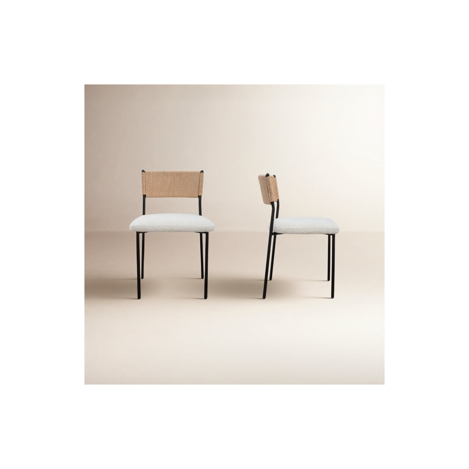 Rachelle Dining Chair White-Set Of Two