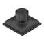 Drain carré noir mat 4 po DryShield-126309786