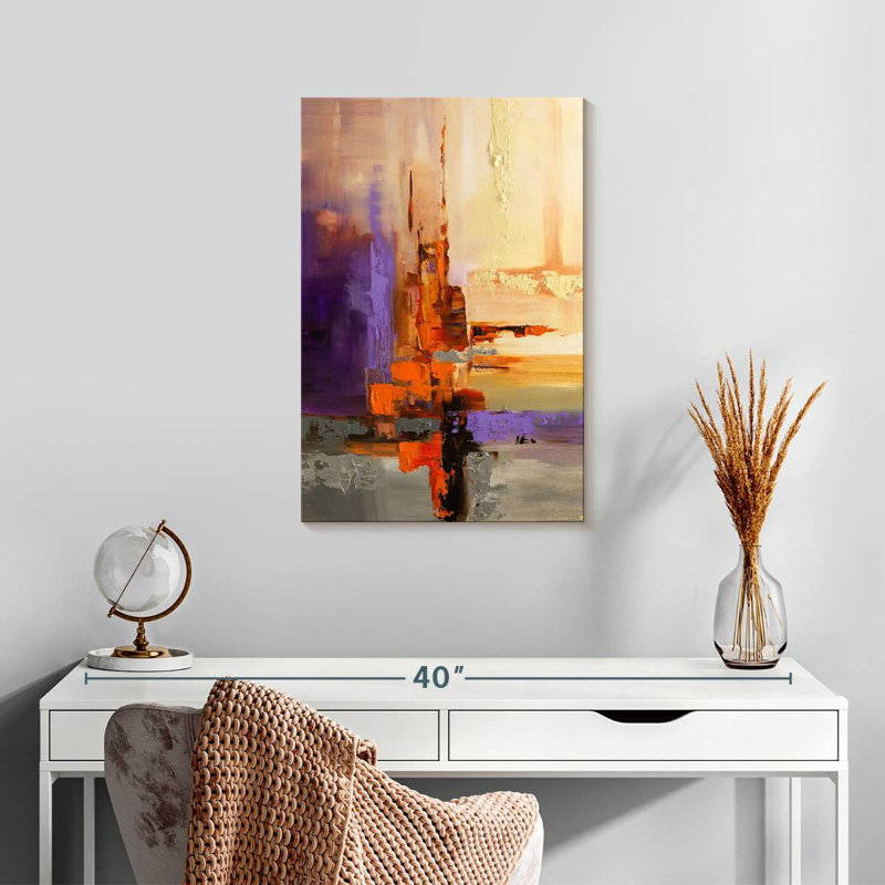 Avery Orange Theory, 24" H x 16" W