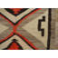 Antique Tribal Geometric Native American Flatweave Navajo Kilim Rug