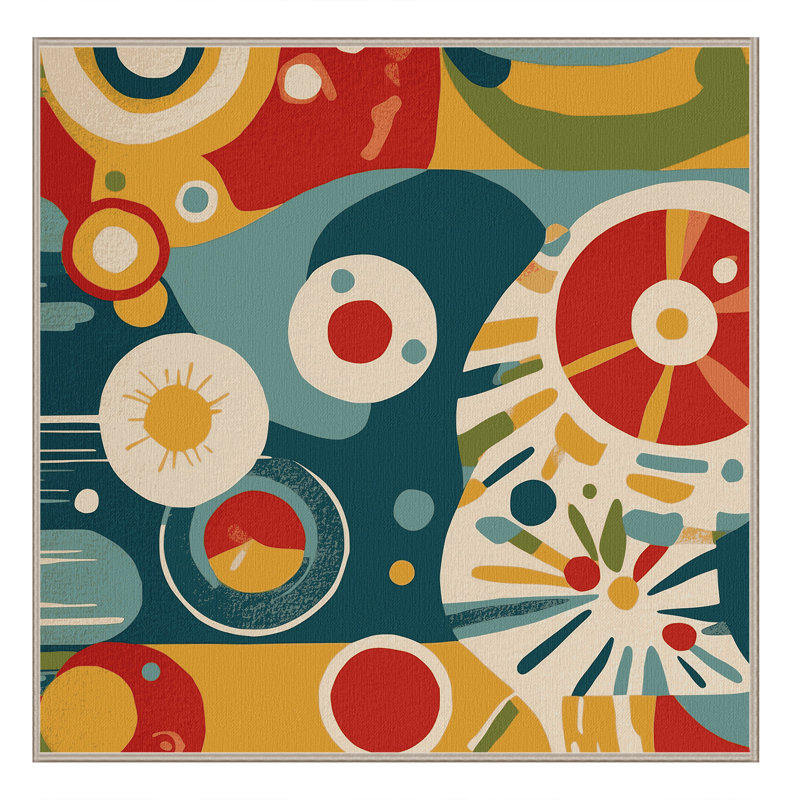 Quirky Sway Rug, Square 5'