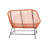 InLove Indoor/Outdoor Handmade Loveseat-36018142