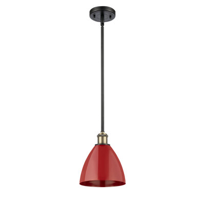 Luminaire suspendu conique à 1 lumière