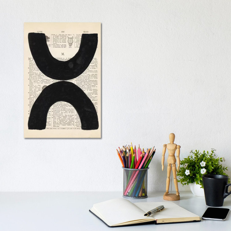 Modern Definition VII by Renée Stramel - Gallery-Wrapped Canvas Giclée on Canvas, 20.32 cm H x 30.48 cm W, Canvas