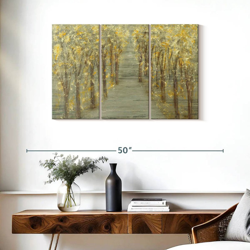 Harnek Sparkling Gold Forest, H 24 po x l 38 po
