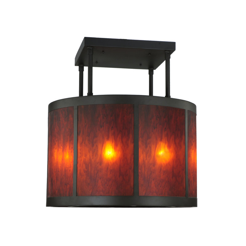 Cilindro 8 - Light Semi Flush Mount