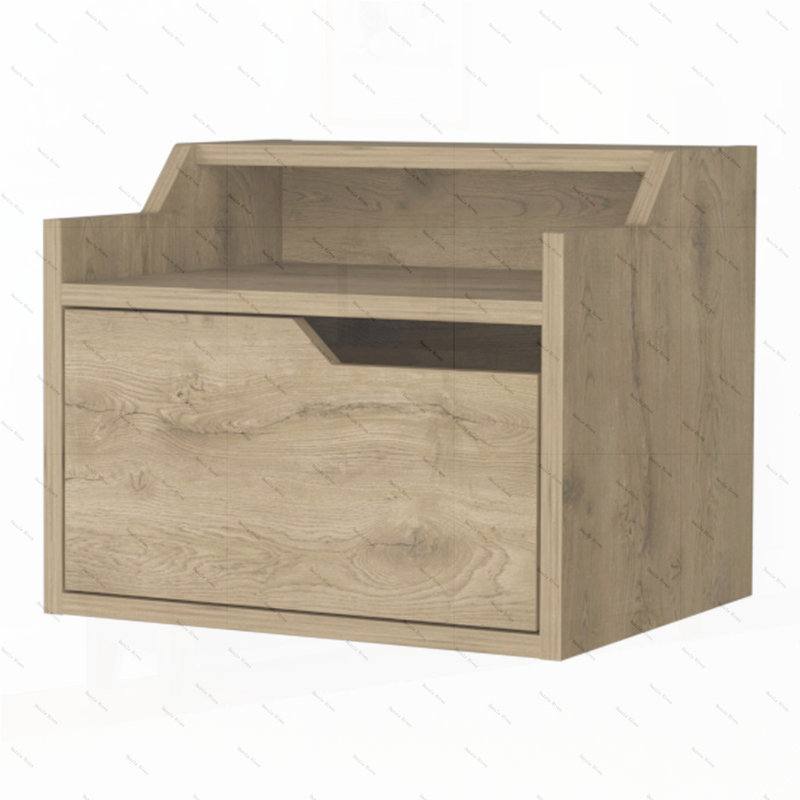 Table de chevet Macadamia, Naturel