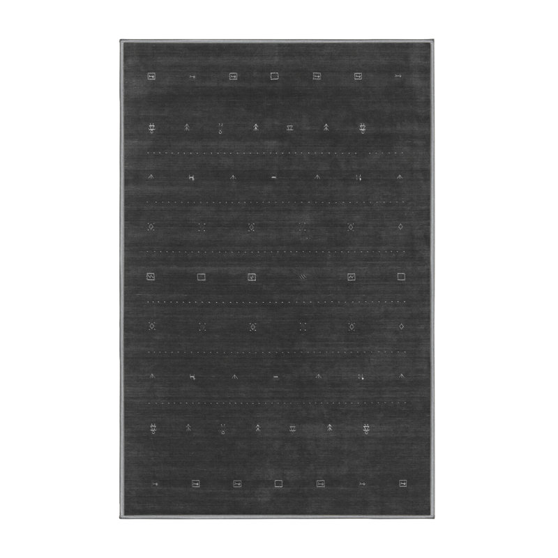 Tapis contemporains gris 668, Rectangle 7 pi x 9 pi