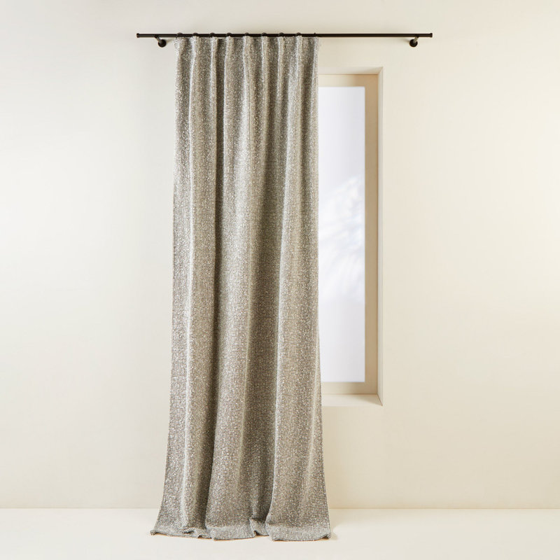 Room Darkening Curtain Single Panel, 136 x 350cm