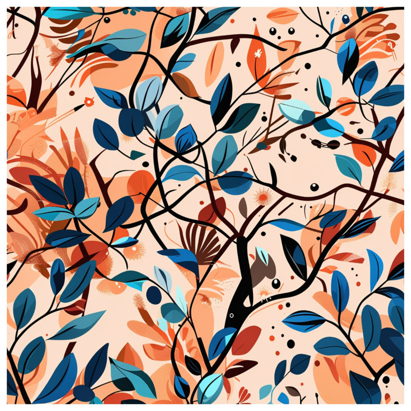 Tapis de bain feuilles, 34 po L x 21 po L
