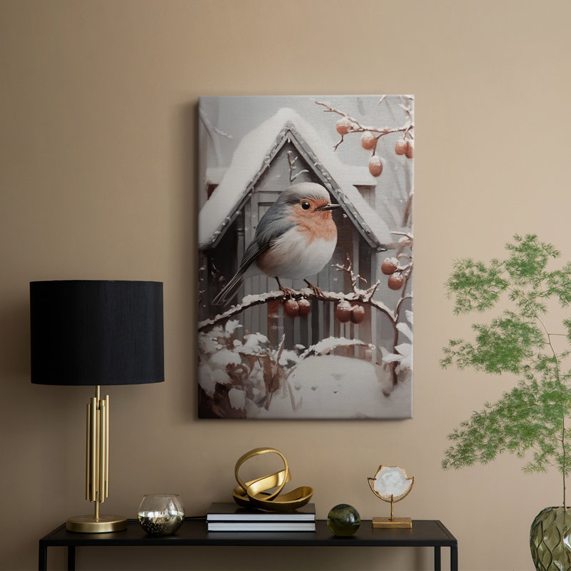 Art des Fêtes de Noël - Série 2-CCV - Cavas de galerie sur mesure, 27" H x 18" W