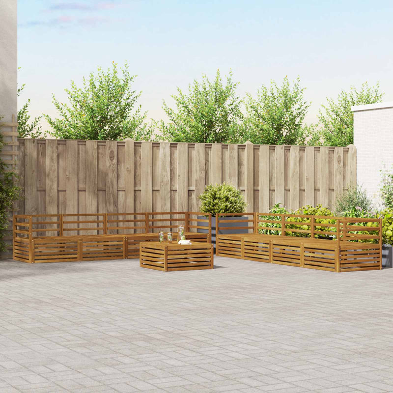 325cm Wide Patio Sectional Set