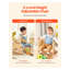 Ensemble de table et de fauteuil de massage réglable Montessori, meubles en bois pour tout-petits réversibles pour manger et jouer