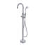 Robinet de baignoire autoportant avec douche à main-129763399