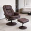 Fauteuil inclinable pivotant en cuir Scratch Cat