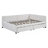 Upholstered Daybed with 2 Storage Drawers Sofa Bed Frame No Box Spring Needed, Linen Fabric-1937689429