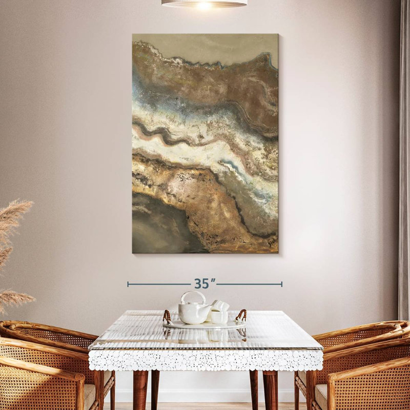 Avery Lava Flow Panel I, 51" H x 34" W