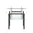 Tempered Glass Tea Table With Metal Legs-841723114-841723112