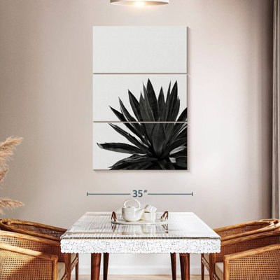 Harnek Agave Cactus BW