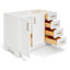 Meuble-lavabo simple en bois massif Sawyer-242399003