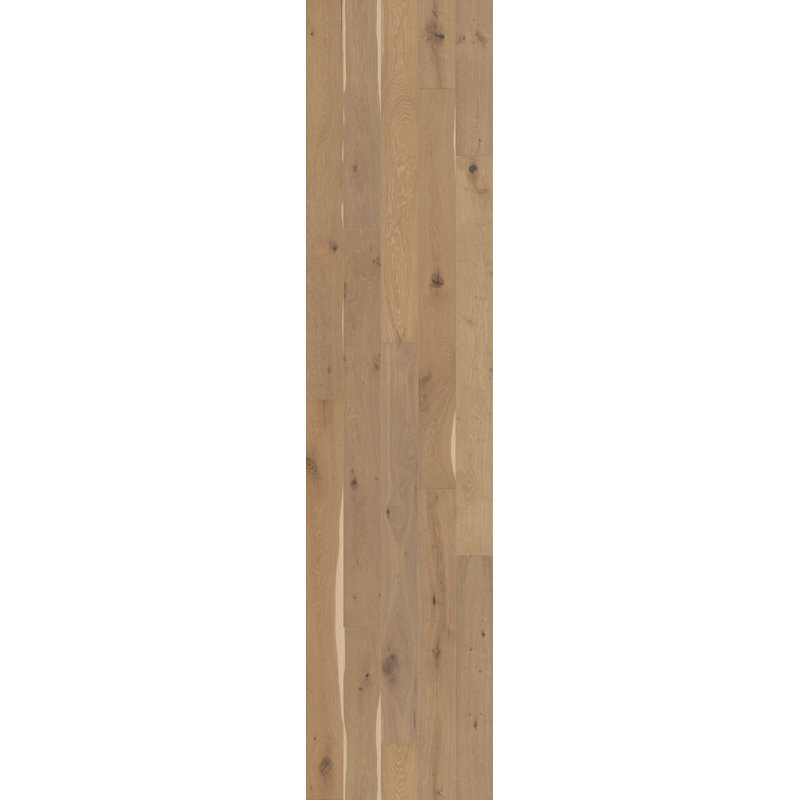 Parquet en bois d'ingénierie brossé filaire, Brun clair