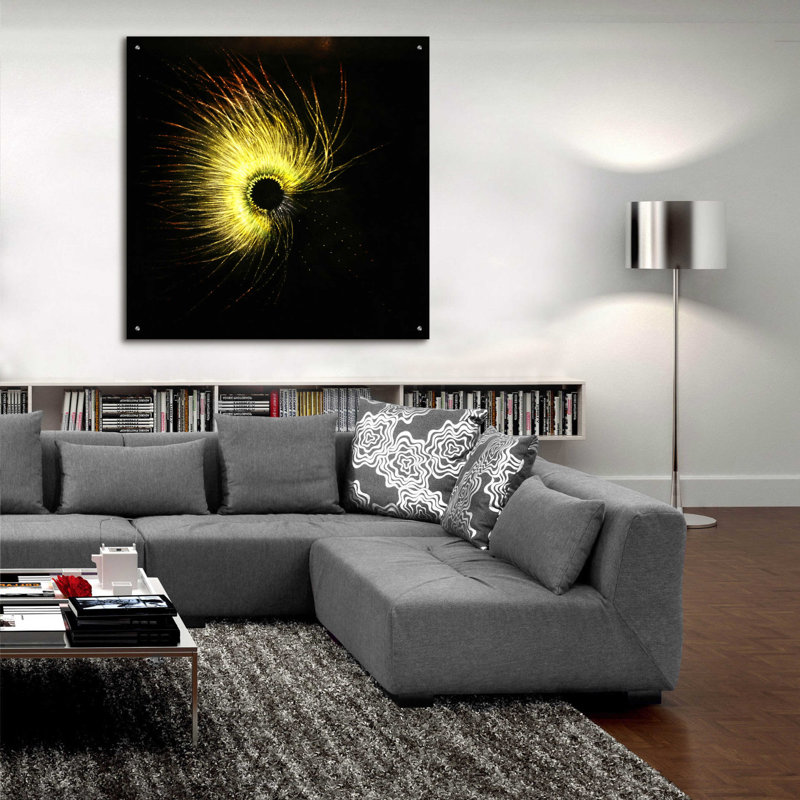 "Luminescence" par Rita Shimelfarb, H 36 po x l 36 po x P 0,2 po